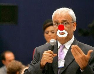 Image result for mahmoud abbas clown